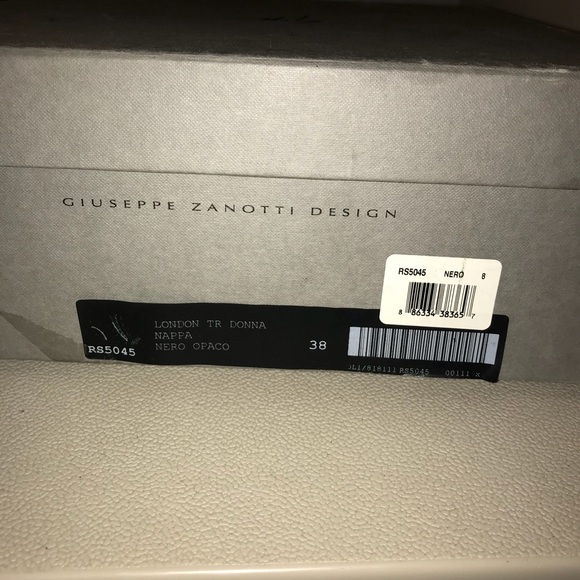 Giuseppe Zanotti Black leather quilted… - Picture 5 of 10